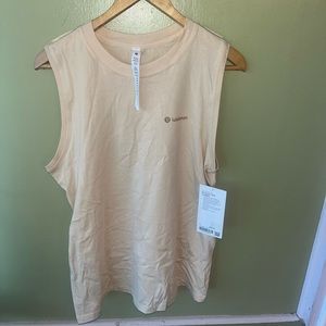 Lululemon All Yours Tank Top Cream size 6